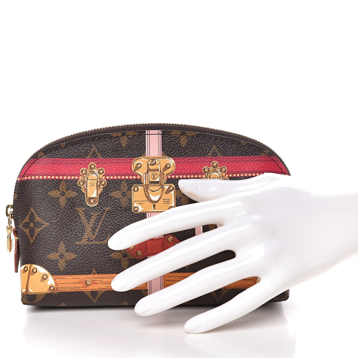 Monogram Summer Trunks Cosmetic Pouch PM