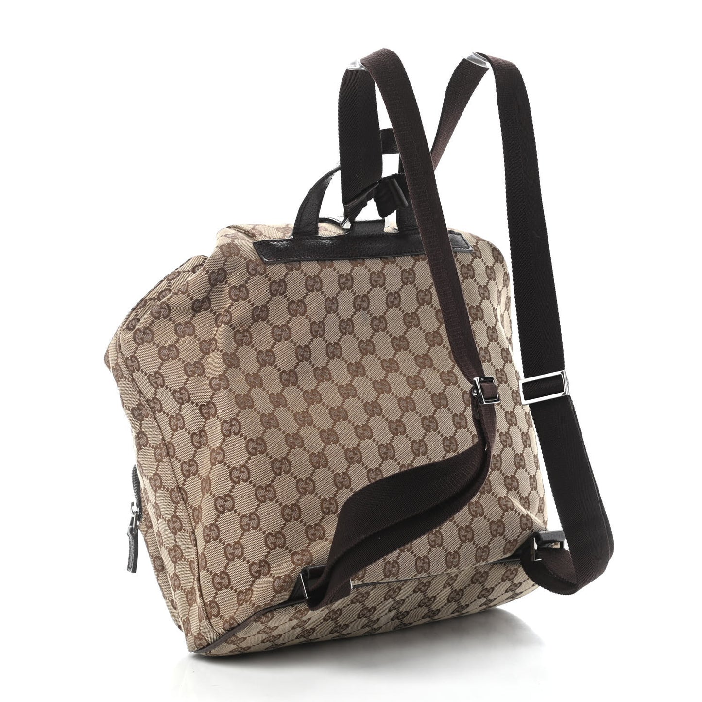 Monogram Backpack Dark Brown