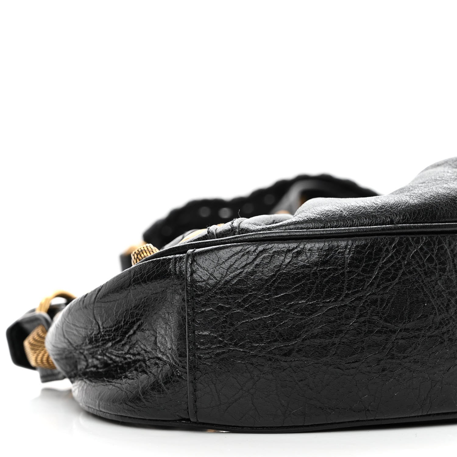 Balenciaga Agneau Arena Le Cagole Shoulder Bag XS Black 8 of 9