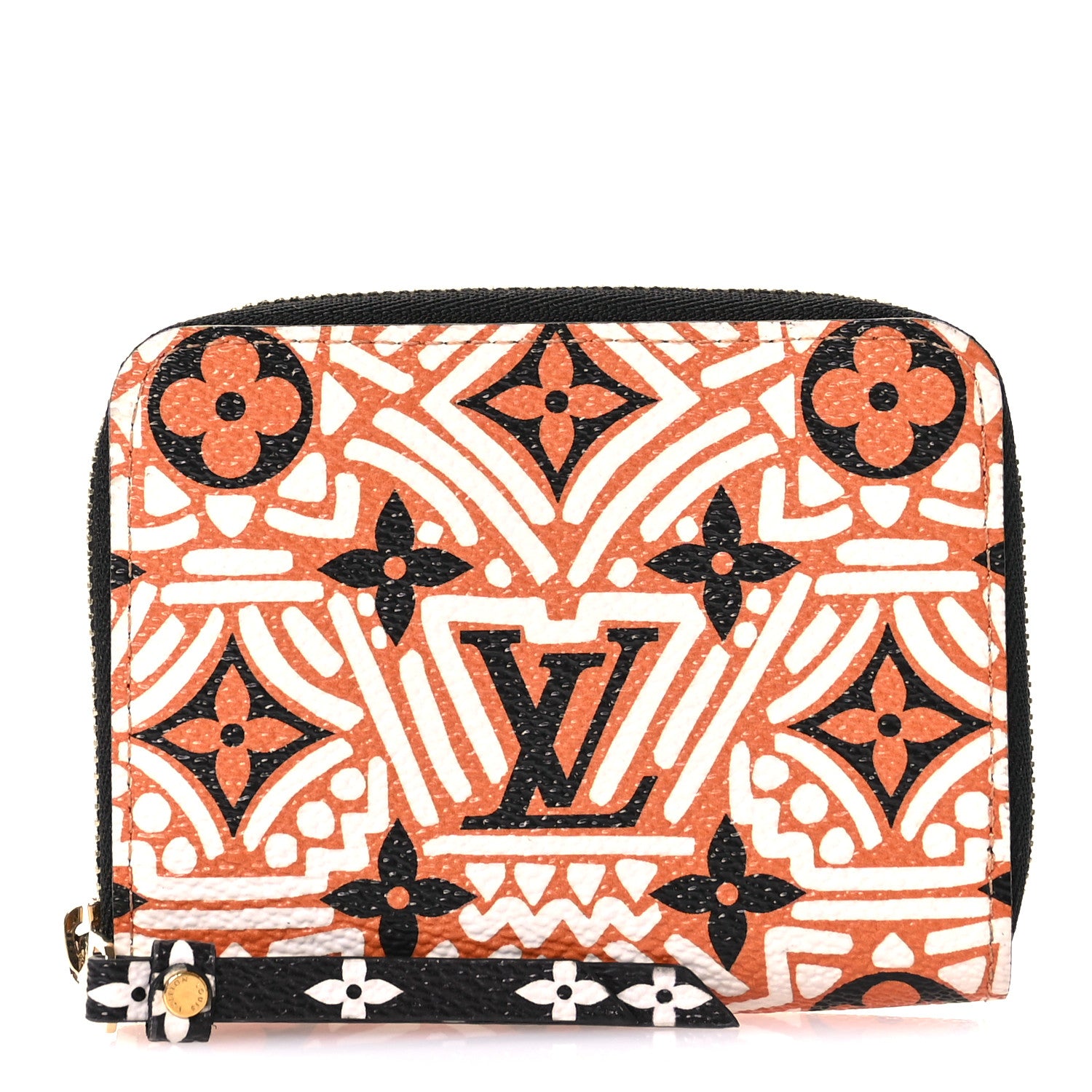 Louis Vuitton Monogram Giant Crafty Zippy Coin Purse Creme Caramel 1 of 8