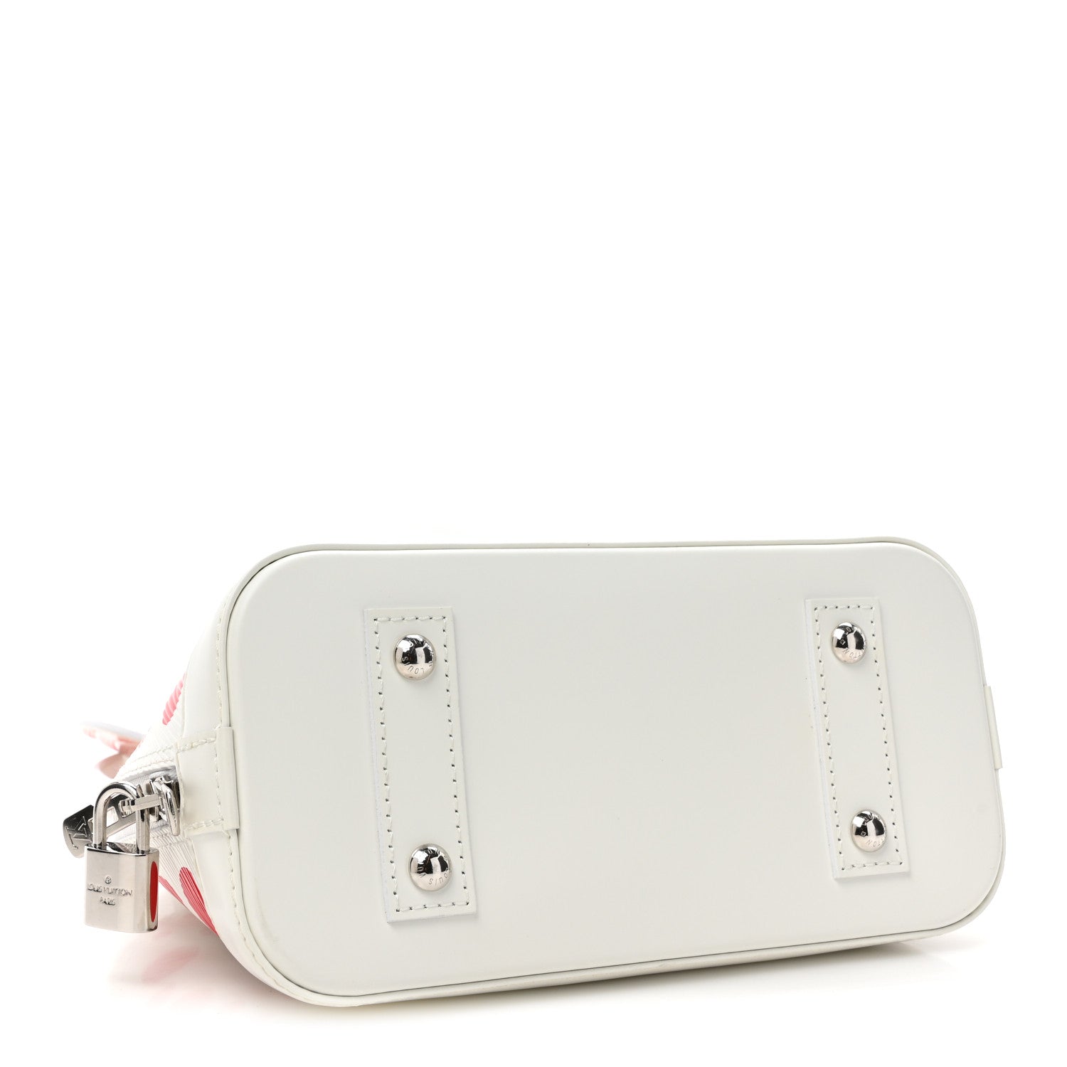 Louis Vuitton LV X YK Epi Alma BB White 4 of 11