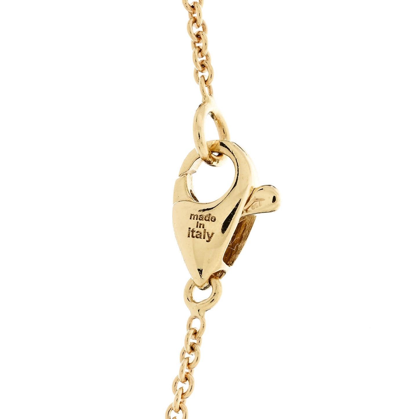 18K Yellow Gold Multi Gemstone Paradise Station Necklace