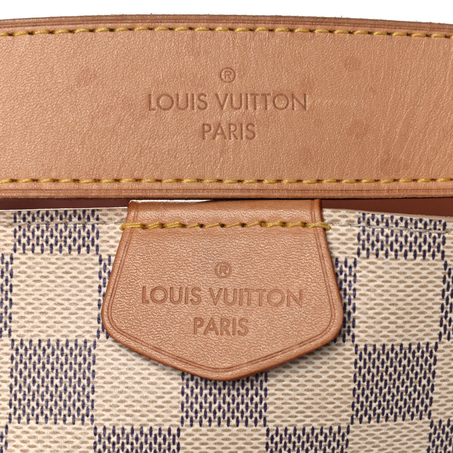 Louis Vuitton Damier Azur Graceful PM Rose Ballerine 7 of 10