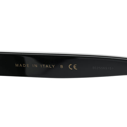 Chanel Acetate Logo Shield Sunglasses 5418 Black 6 of 9