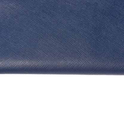 Prada Saffiano Metal Oro Chain Wallet Bleuette 8 of 15