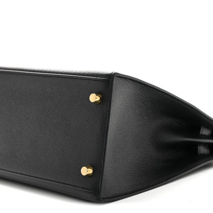 Hermes Epsom Kelly Sellier 28 Black 10 of 12