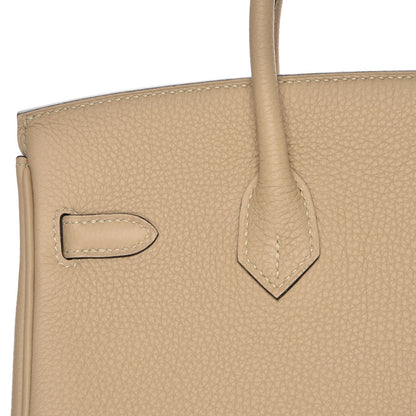 Hermes Togo Birkin 25 Trench 32 of 34