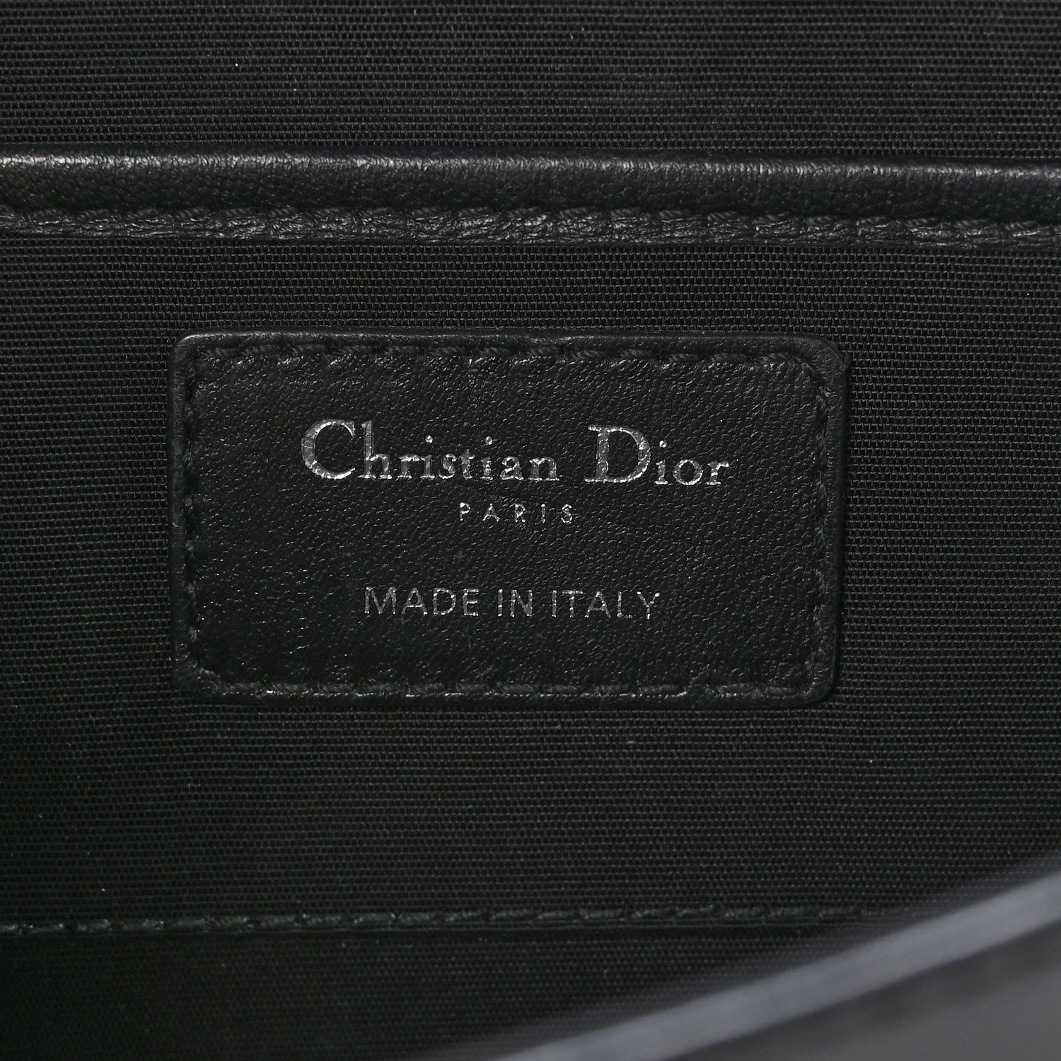 Christian Dior Lambskin Cannage Lady Dior Convertible Clutch Black 6 of 10