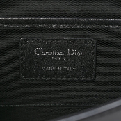 Christian Dior Lambskin Cannage Lady Dior Convertible Clutch Black 6 of 10