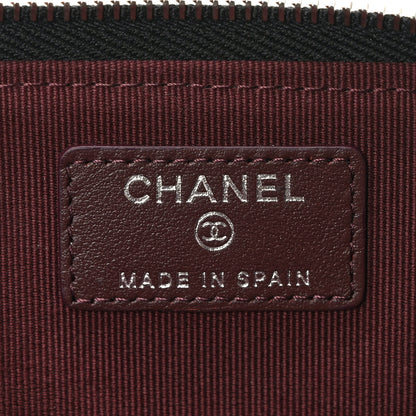 Chanel Caviar Quilted Zipped Key Holder Case Black 6 of 7