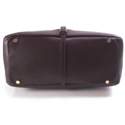 Jimmy Choo Leather Tulita Brown 4 of 10