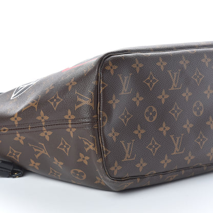 Louis Vuitton Monogram World Tour Neverfull MM 9 of 10