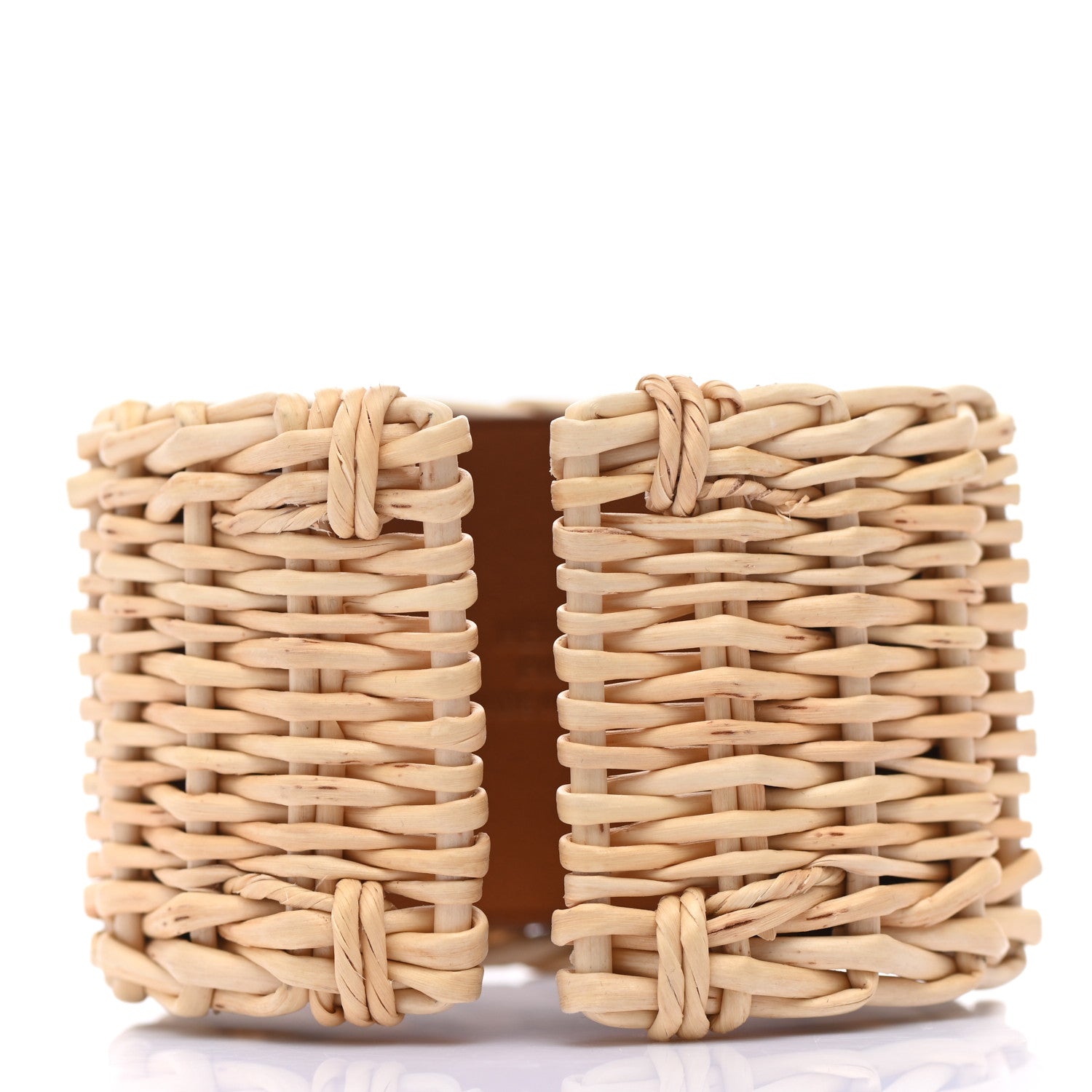 Hermes Barenia Osier Collier De Chien CDC Picnic Bracelet T3 Fawn 2 of 5