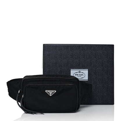 Prada Tessuto Nylon Belt Bag Black 11 of 11