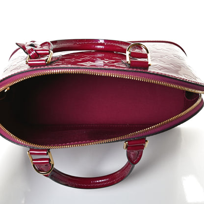Louis Vuitton Vernis Alma PM Magenta 4 of 11