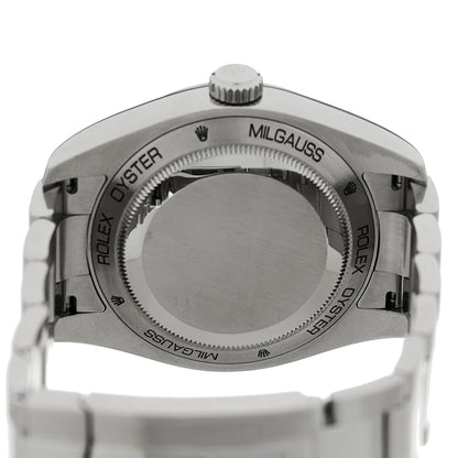 Rolex Stainless Steel 40mm Oyster Perpetual Milgauss Watch  White 116400 3 of 4