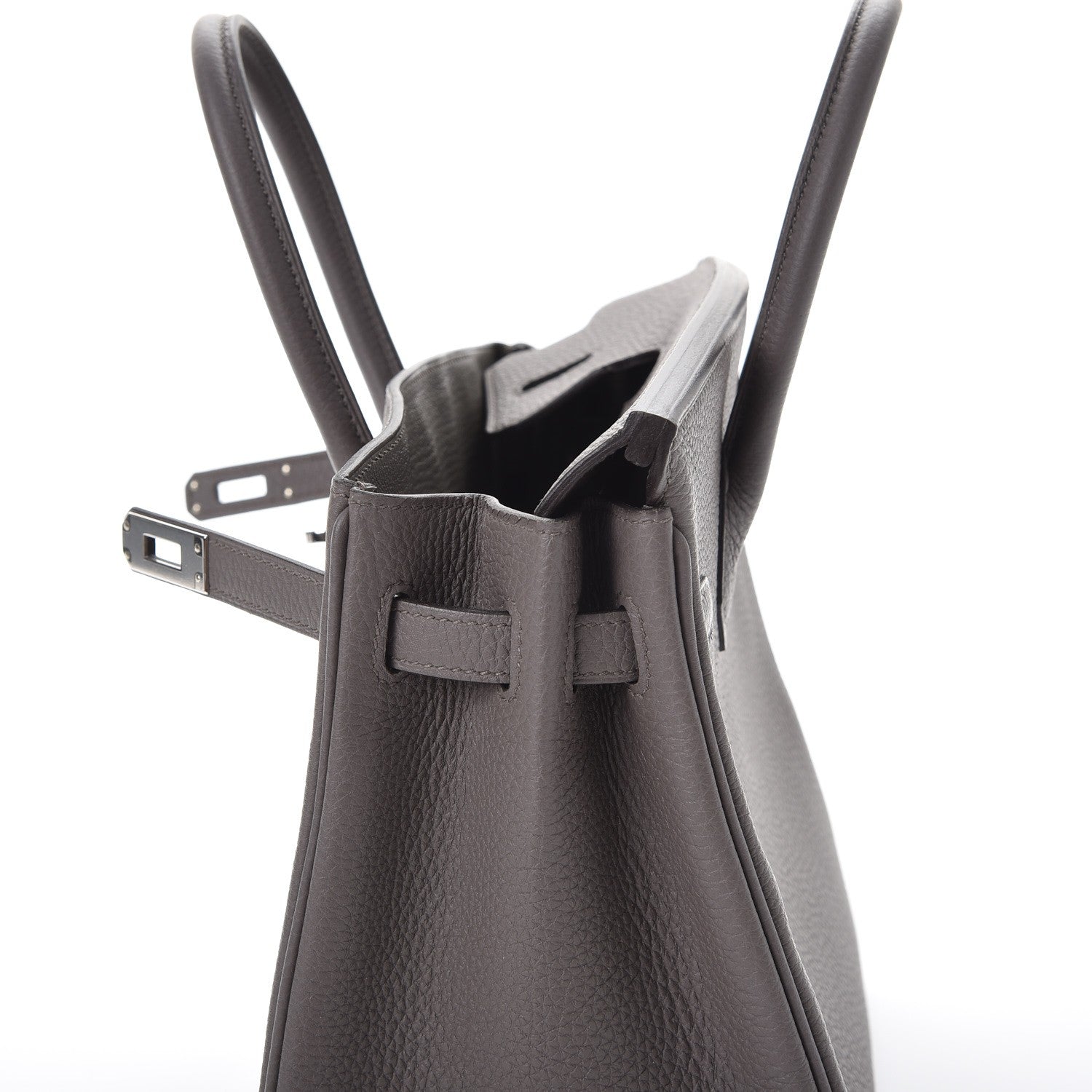 Hermes Togo Birkin 25 Etain 15 of 37