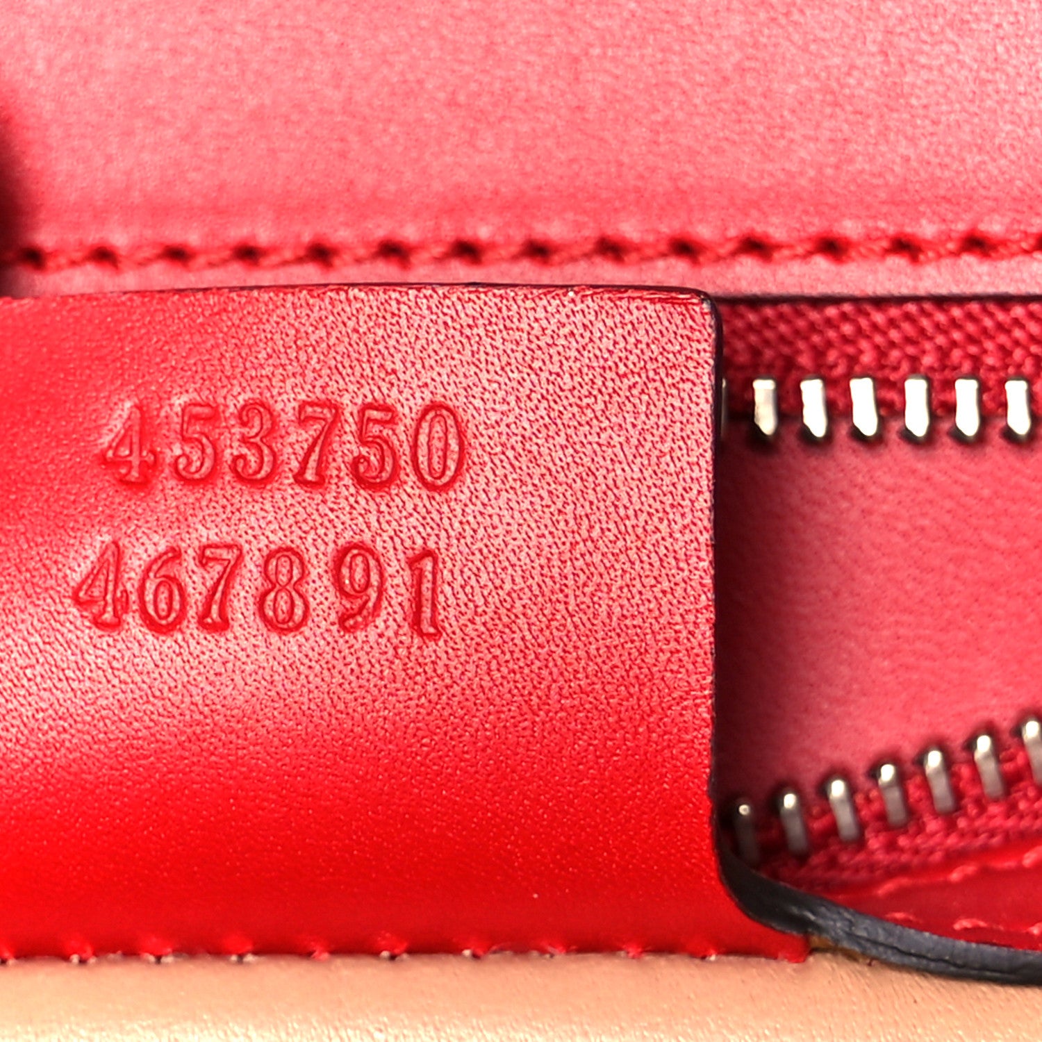 Gucci Calfskin Snakeskin Medium Lilith Top Handle Bag Red 7 of 11