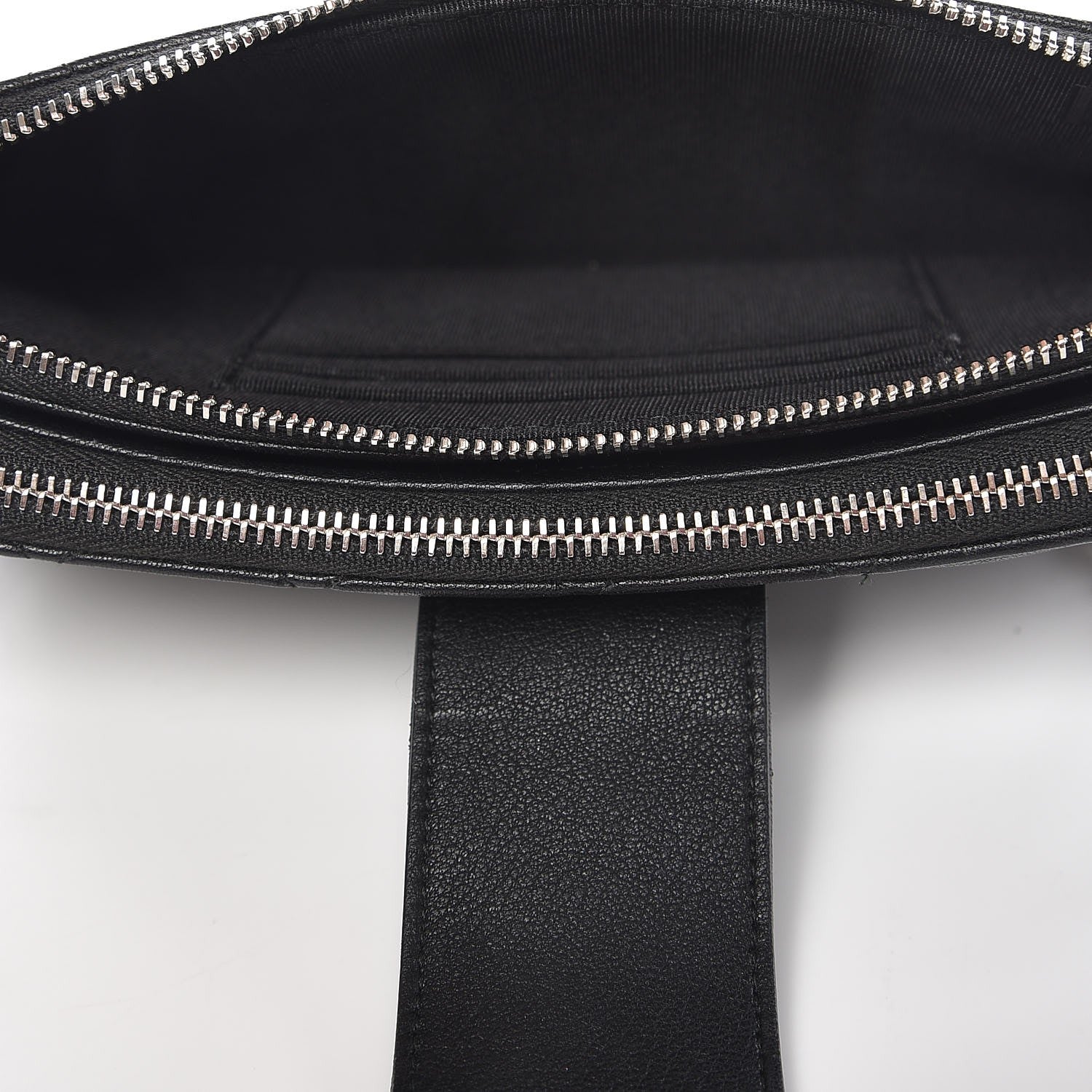 Chanel Caviar Quilted CC Box Clutch With Chain Black 8 of 13