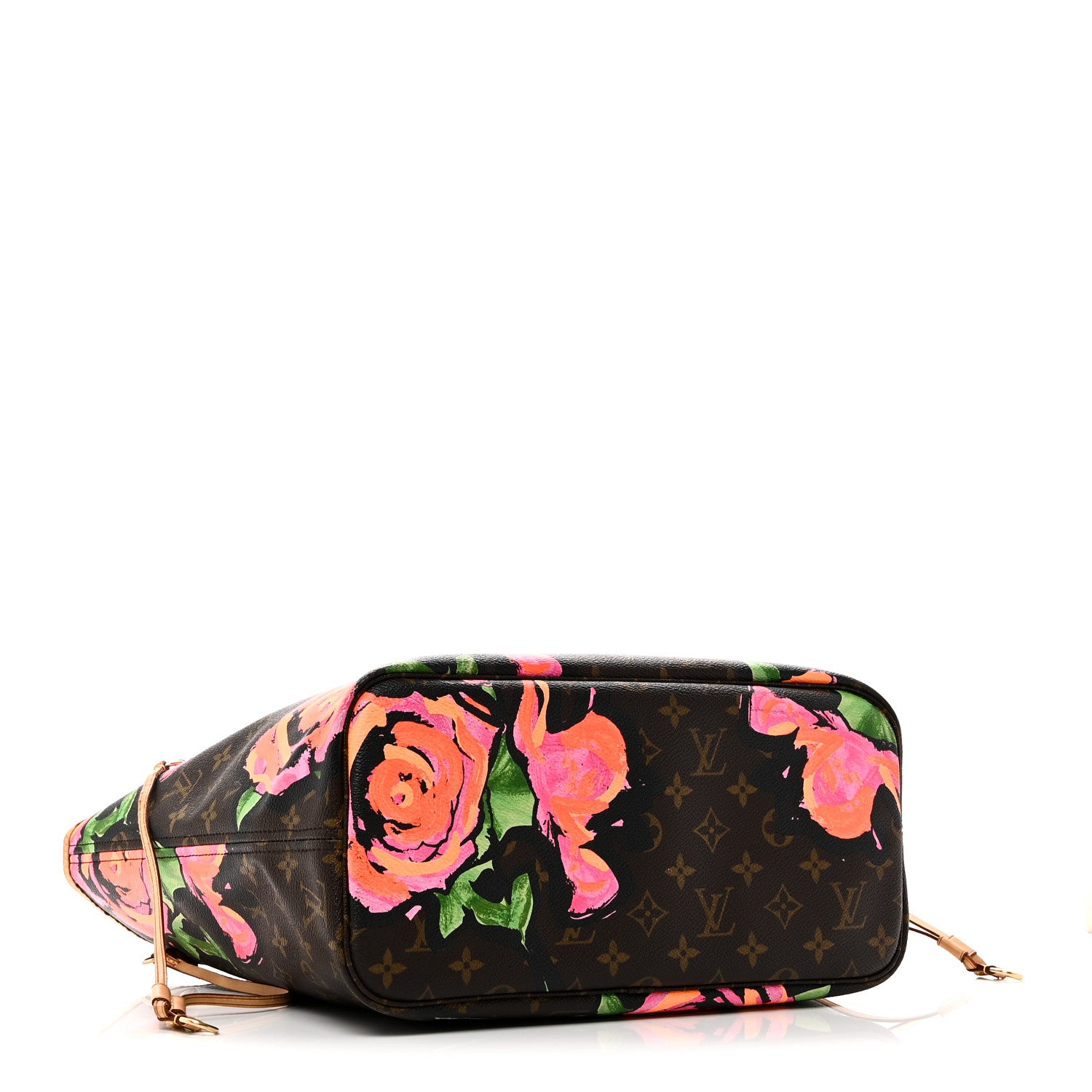 Louis Vuitton Monogram Roses Neverfull MM 4 of 10