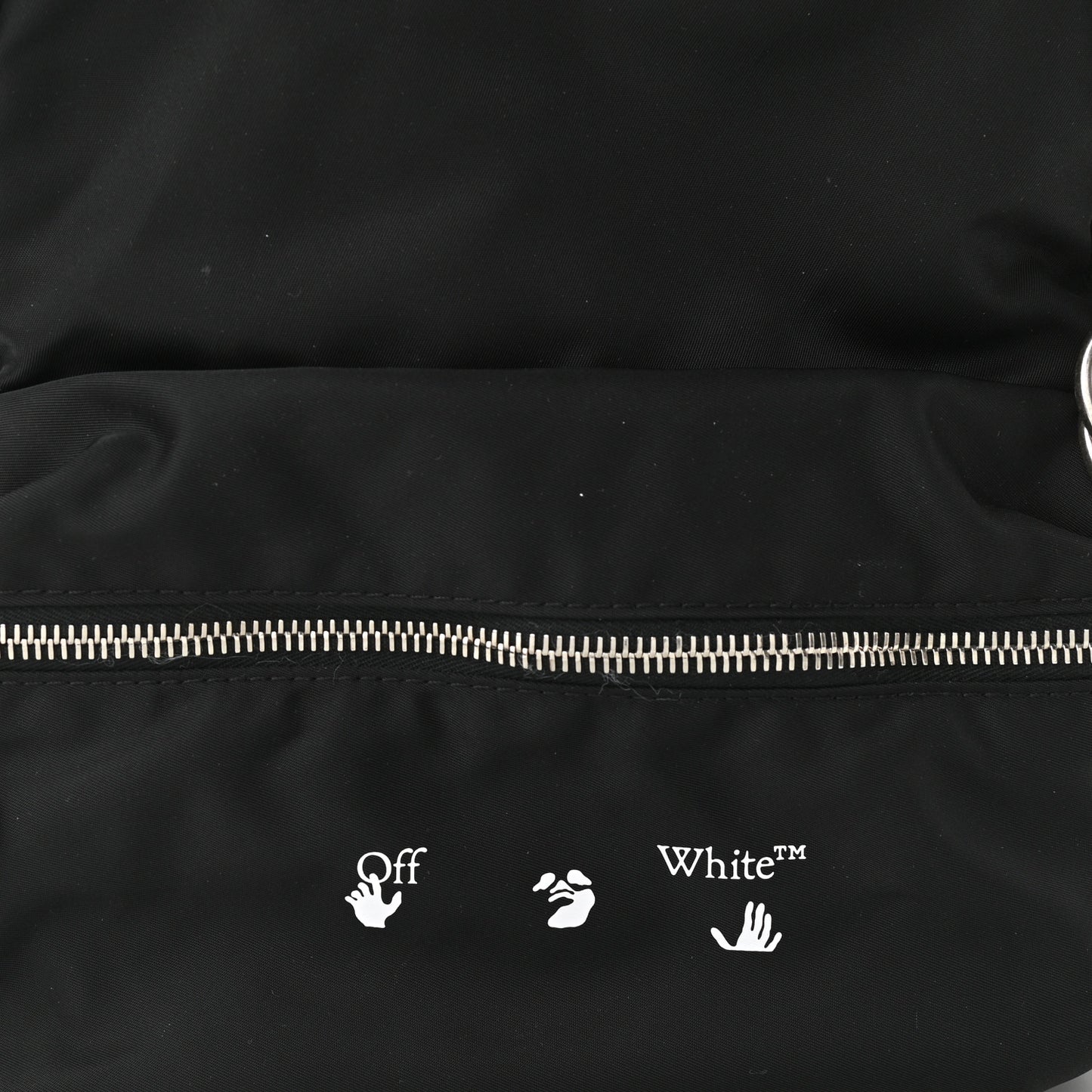Nylon Mini Icon Backpack Black