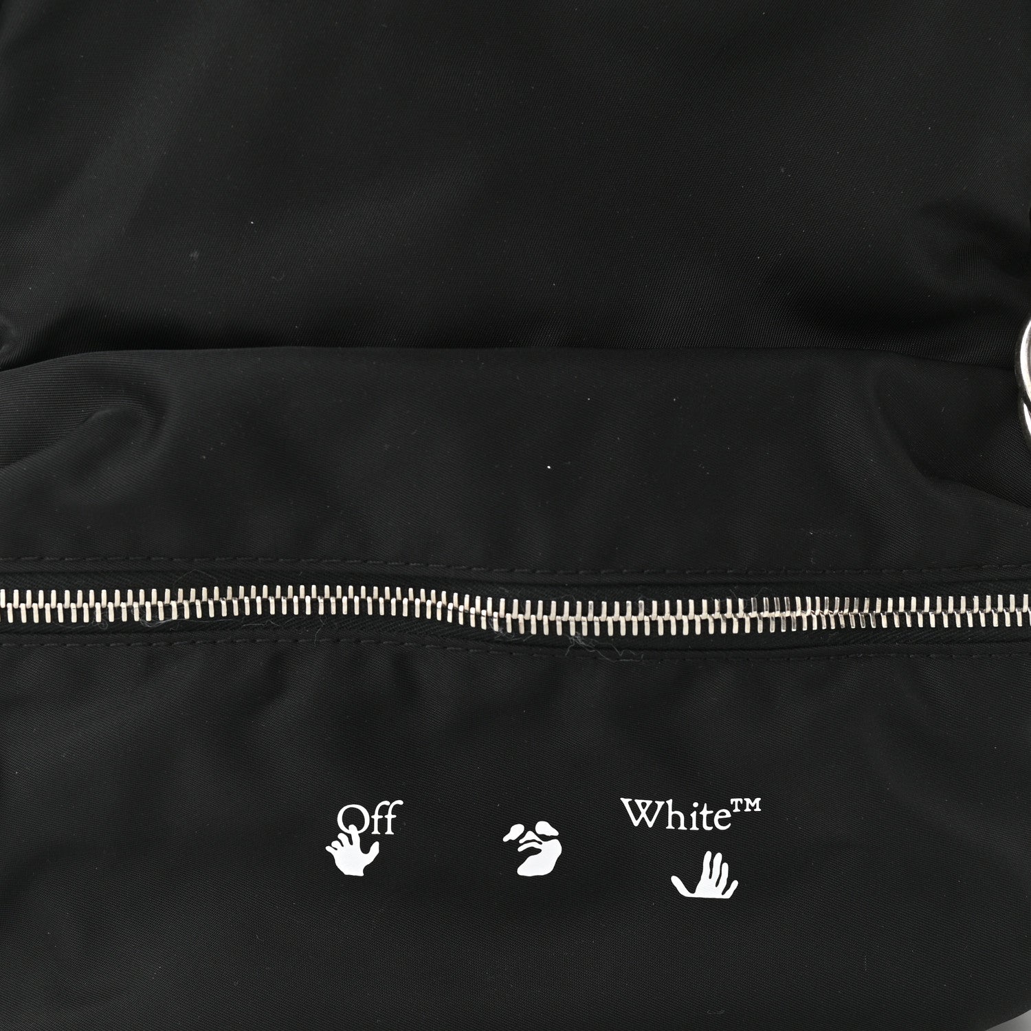 Off-White Nylon Mini Icon Backpack Black 8 of 10