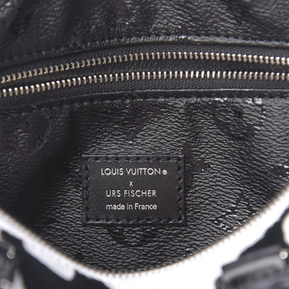 Louis Vuitton X UF Tufted Monogram Speedy Bandouliere 25 White Black 7 of 12