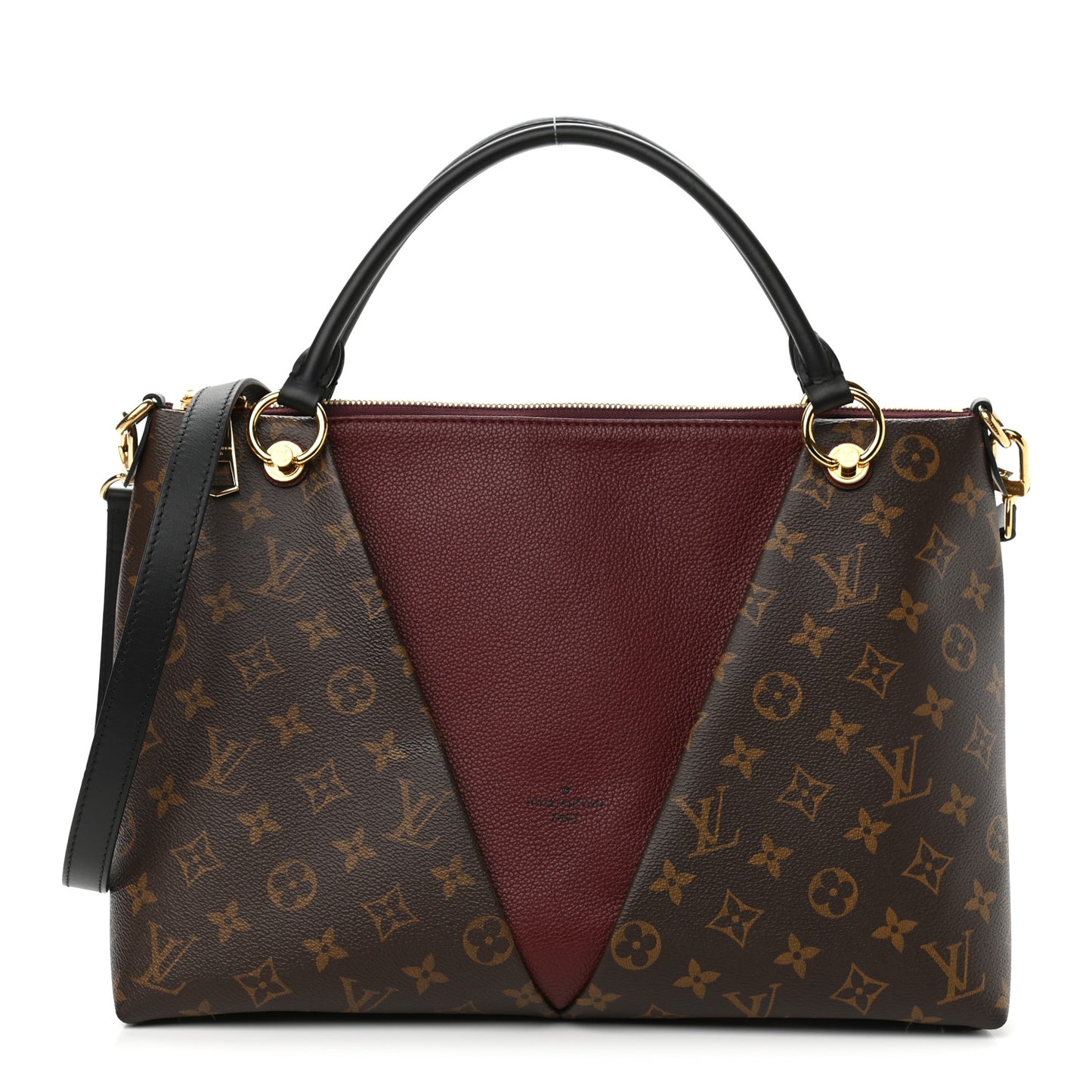 Monogram V Tote MM Bordeaux