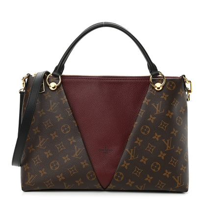 Louis Vuitton Monogram V Tote MM Bordeaux 1 of 11