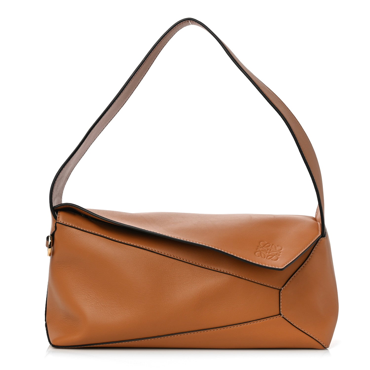 Loewe Calfskin Puzzle Hobo Tan 1 of 10