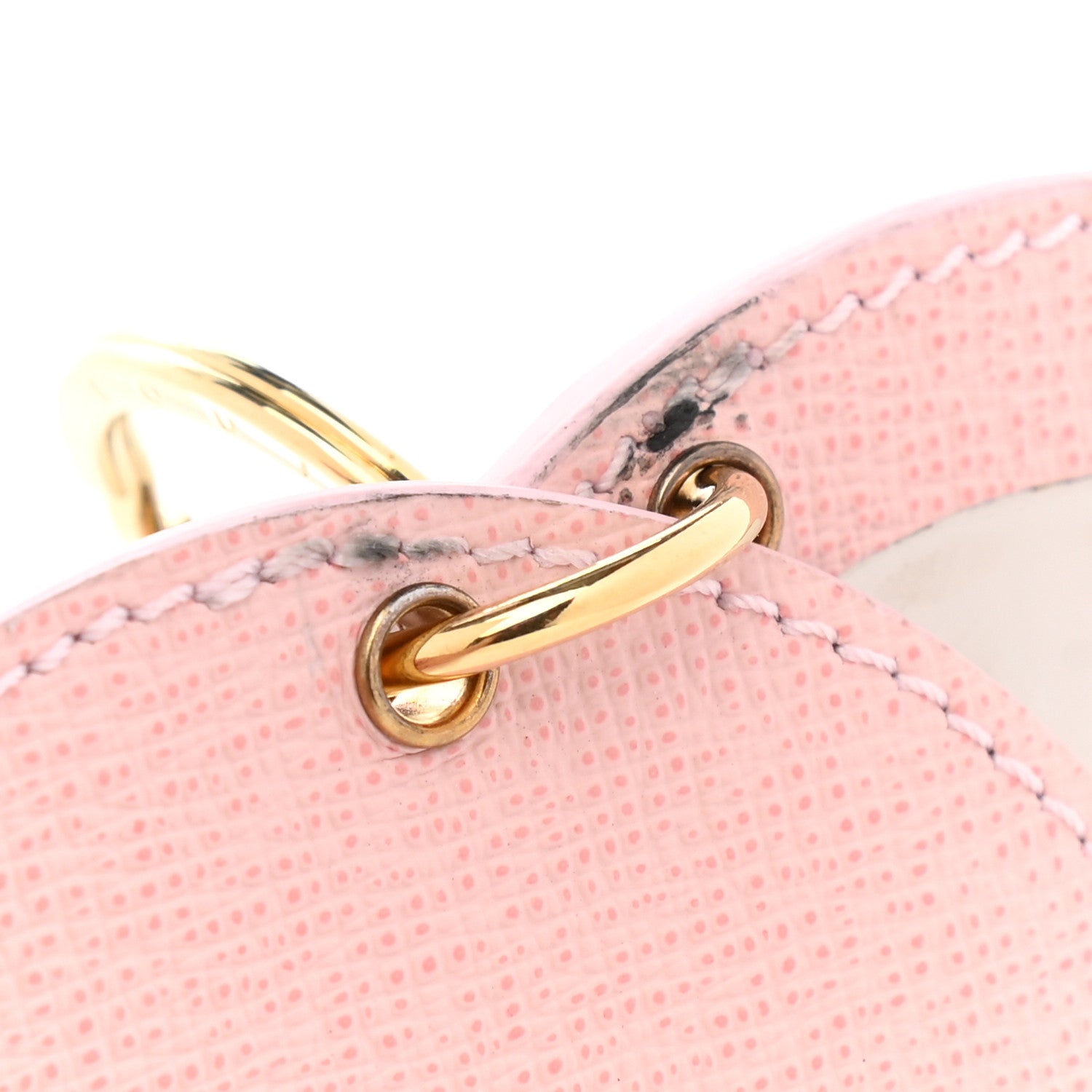 Louis Vuitton Monogram LV Mirror Bag Charm Key Holder Rose Ballerine 6 of 6