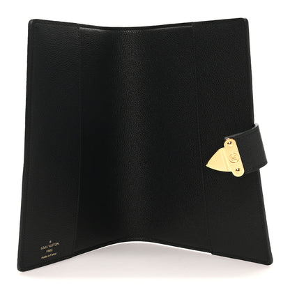 Louis Vuitton Empreinte Monogram Giant Paul Notebook Cover MM Black Beige 5 of 8