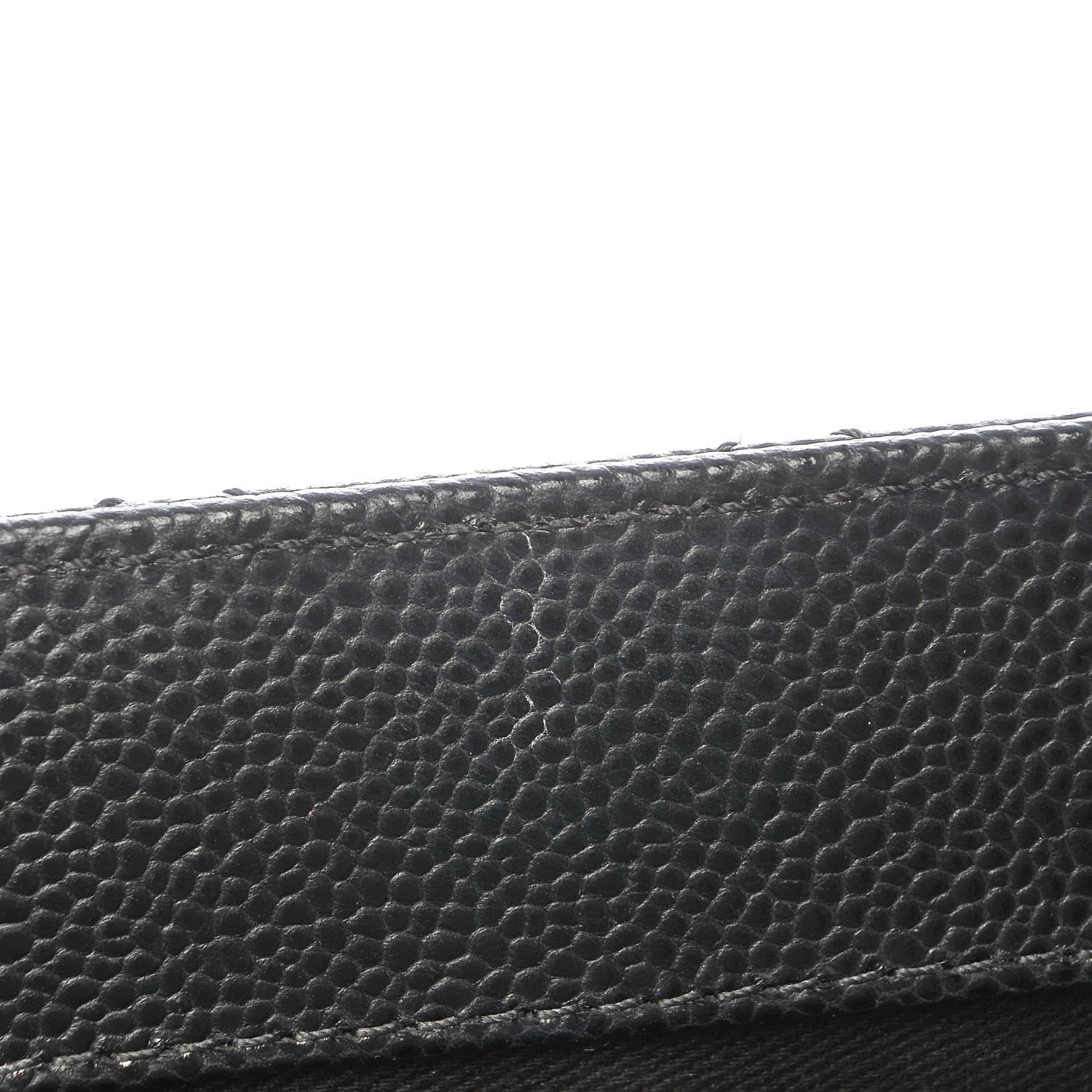 Chanel Caviar Quilted CC Large Clutch Black 8 of 9