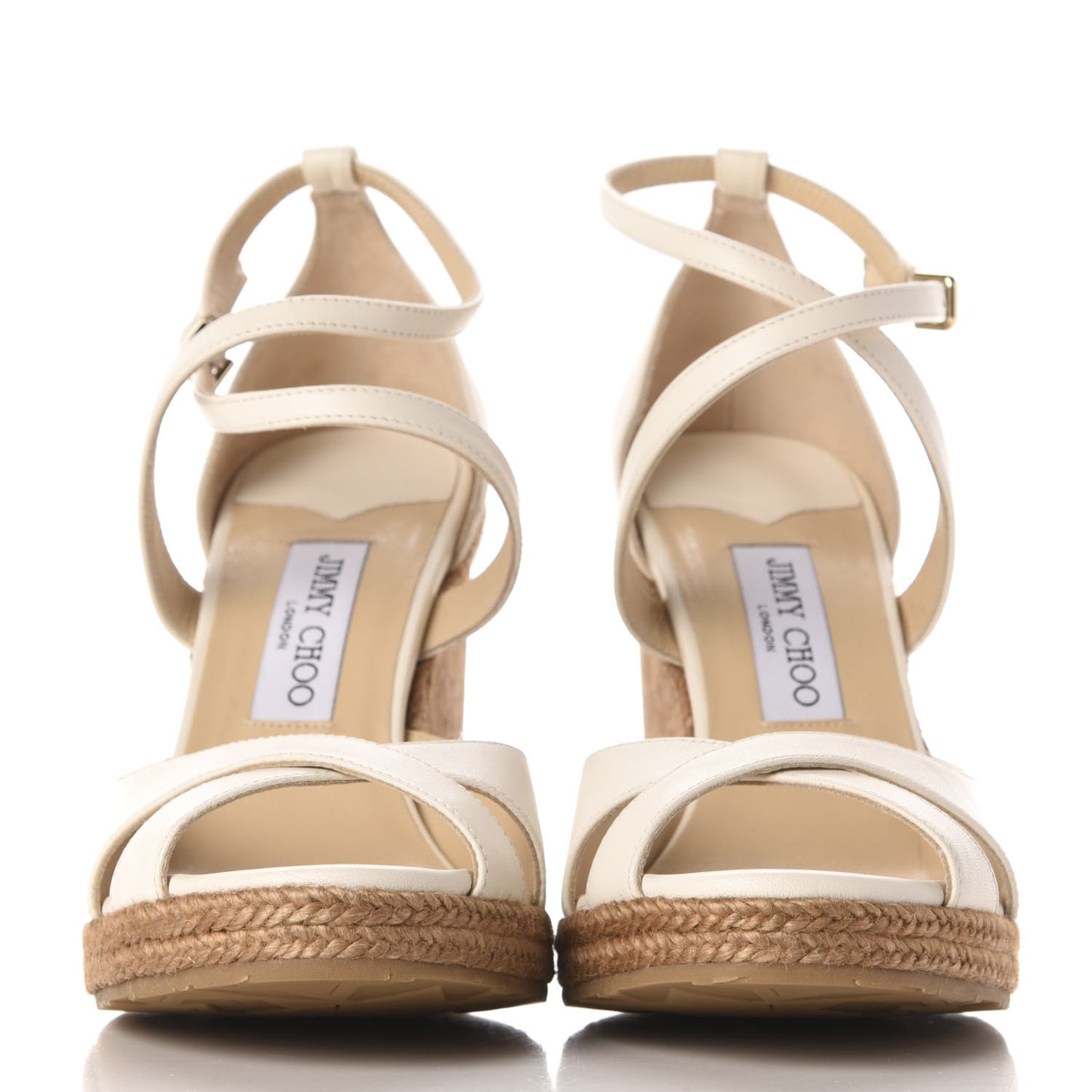 Nappa Rope Cork Alanah 105 Wedge 41 Chalk