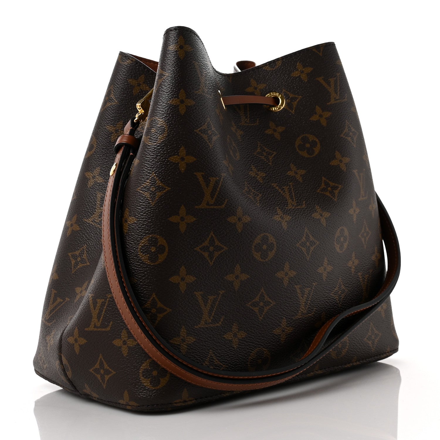 Louis Vuitton Monogram Neonoe MM Caramel 3 of 8