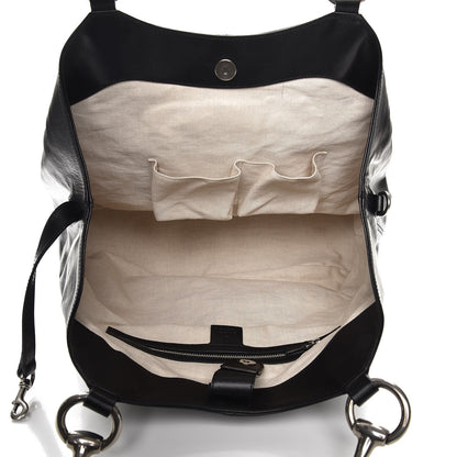 Gucci Soft Calfskin Icon Hobo Black 5 of 9