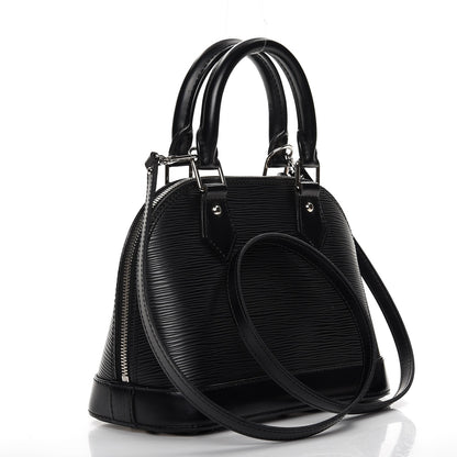 Louis Vuitton Epi Alma BB Black 4 of 12
