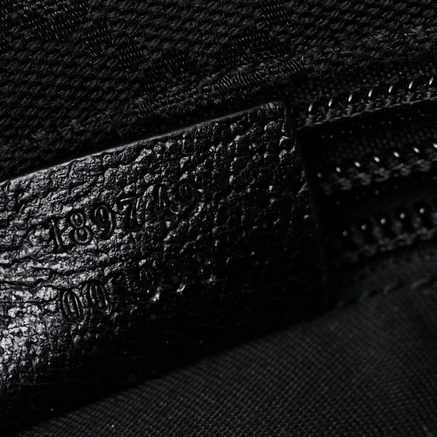 Monogram Web Small Flat Messenger Crossbody Black