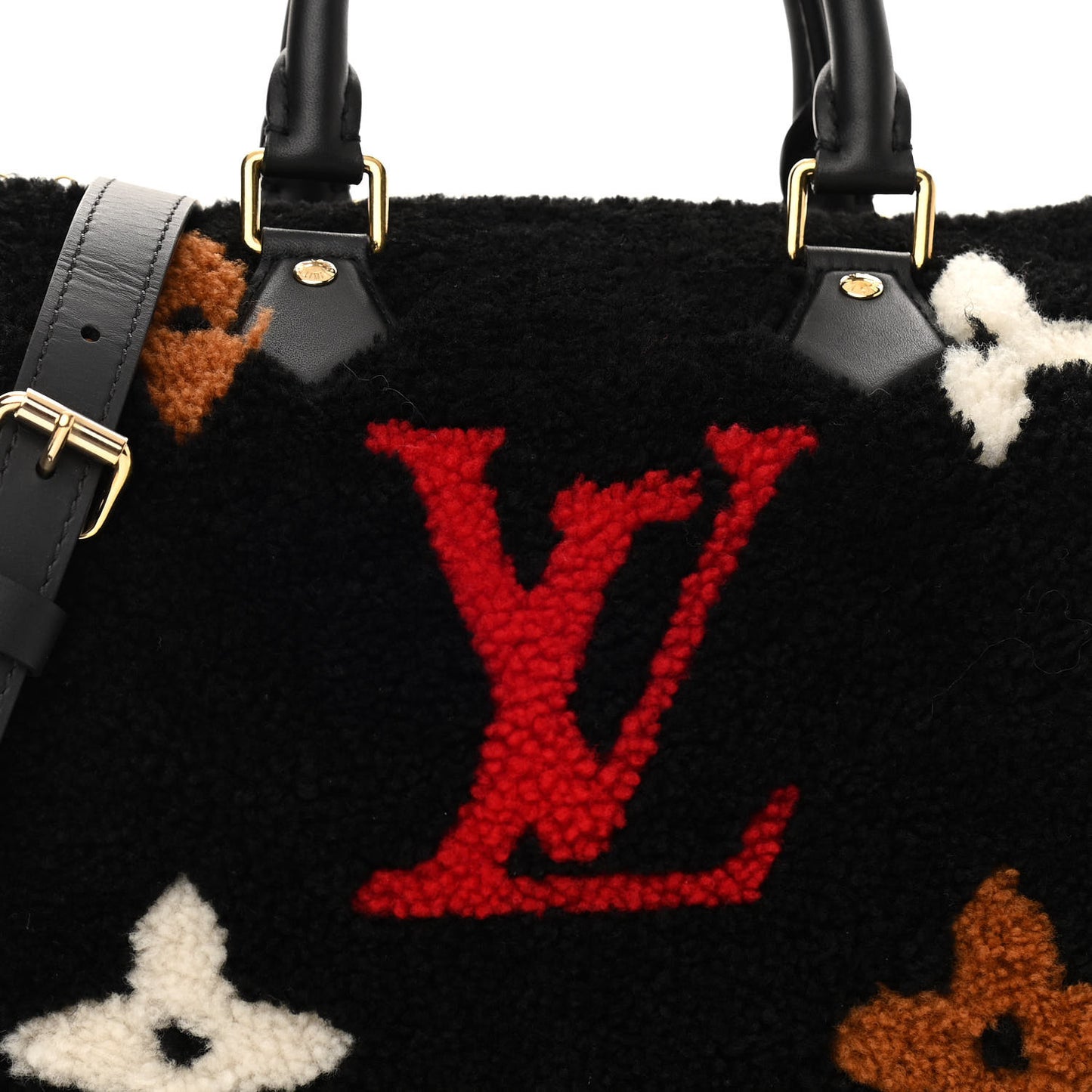 Monogram Teddy Speedy Bandouliere 25 Red