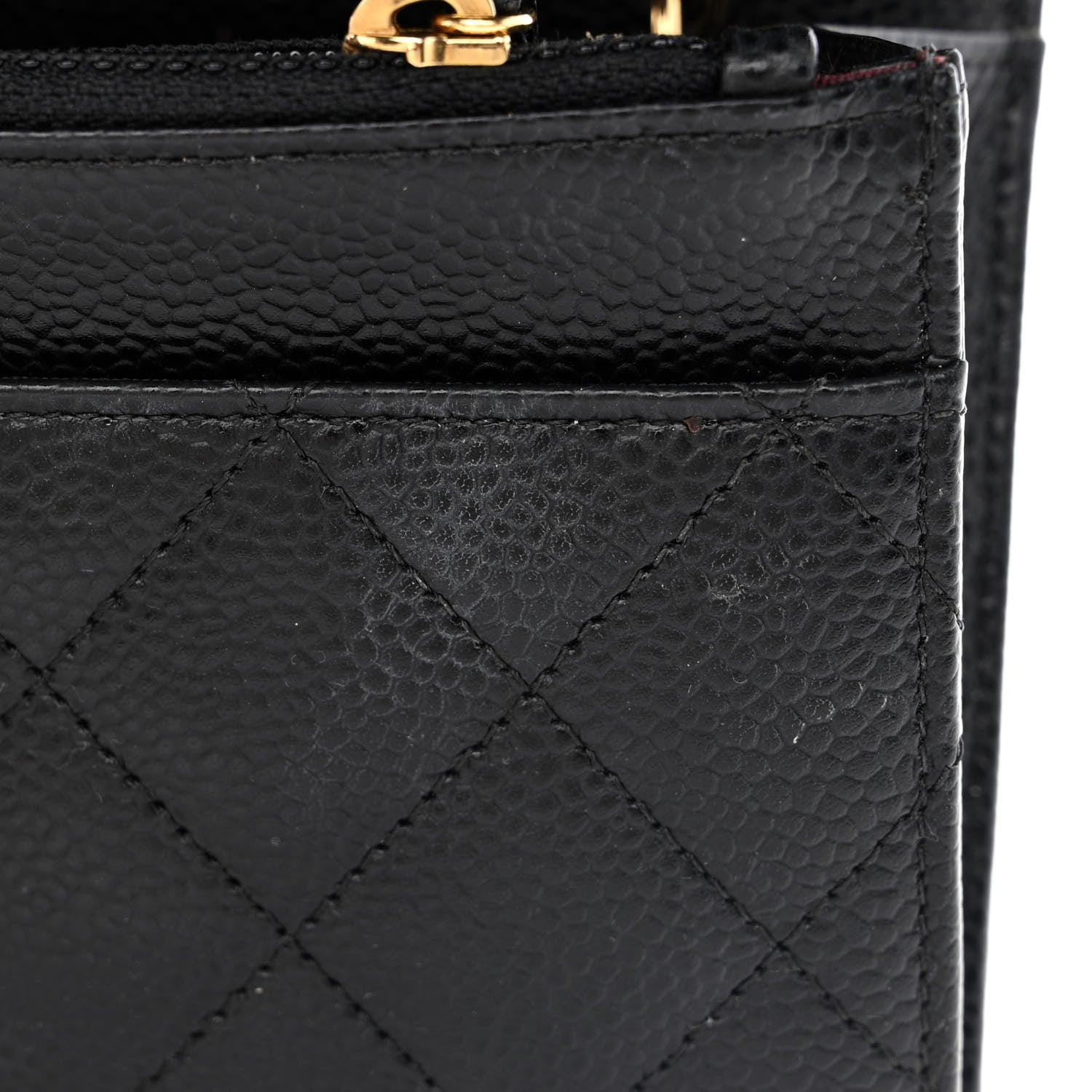 Chanel Caviar Quilted Wallet on Chain WOC Black 14 of 16