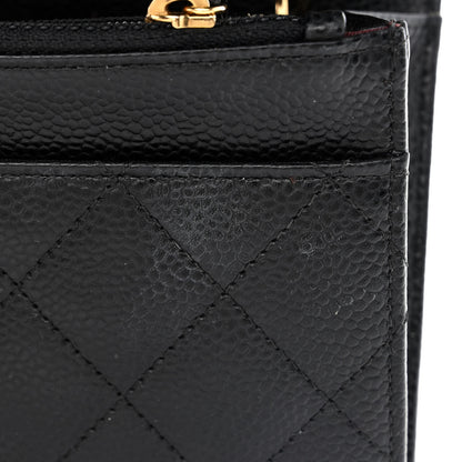 Chanel Caviar Quilted Wallet on Chain WOC Black 14 of 16