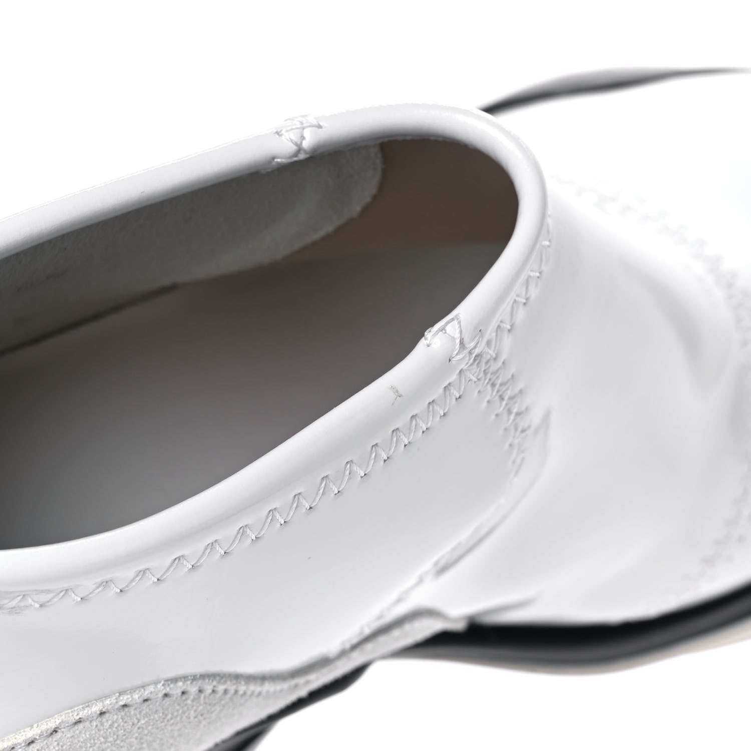 Fendi Vernice High-Tech Womens FFluid Zip Up Sneakers 38 White Black 10 of 10