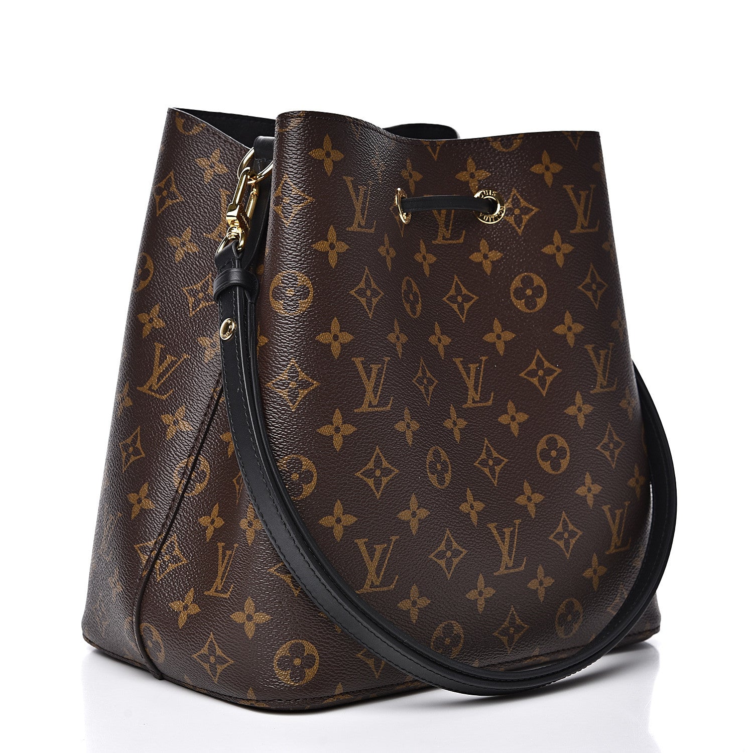 Louis Vuitton Monogram Neonoe MM Black 2 of 8