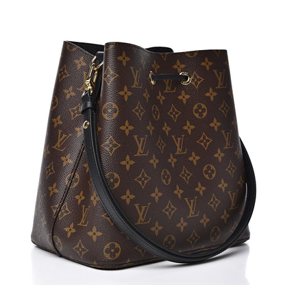 Louis Vuitton Monogram Neonoe MM Black 2 of 8
