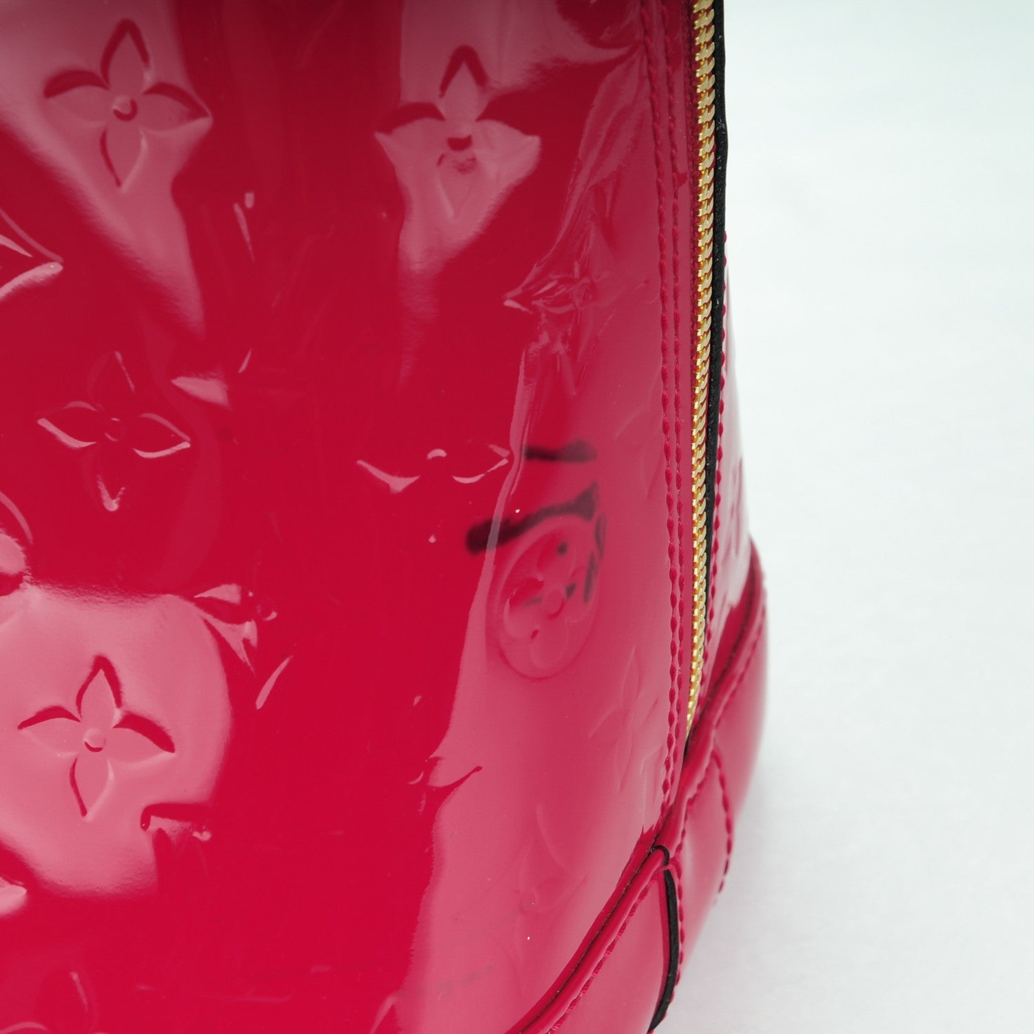 Louis Vuitton Vernis Alma GM Rose Indien 7 of 13