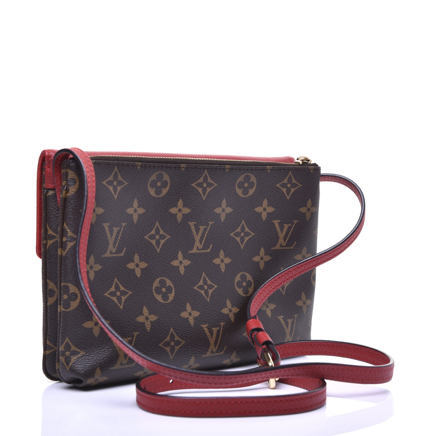 Monogram Twice Pochette Cherry