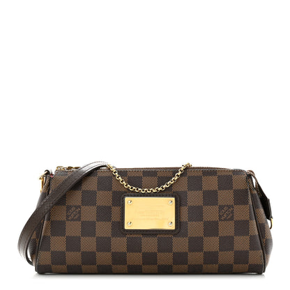 Louis Vuitton Damier Ebene Eva Clutch 1 of 11