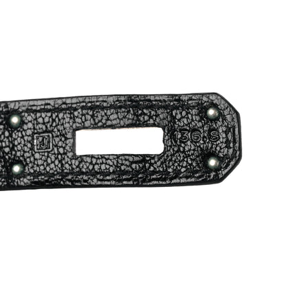 Hermes Chevre Mysore Kelly Sellier 28 Black 7 of 21