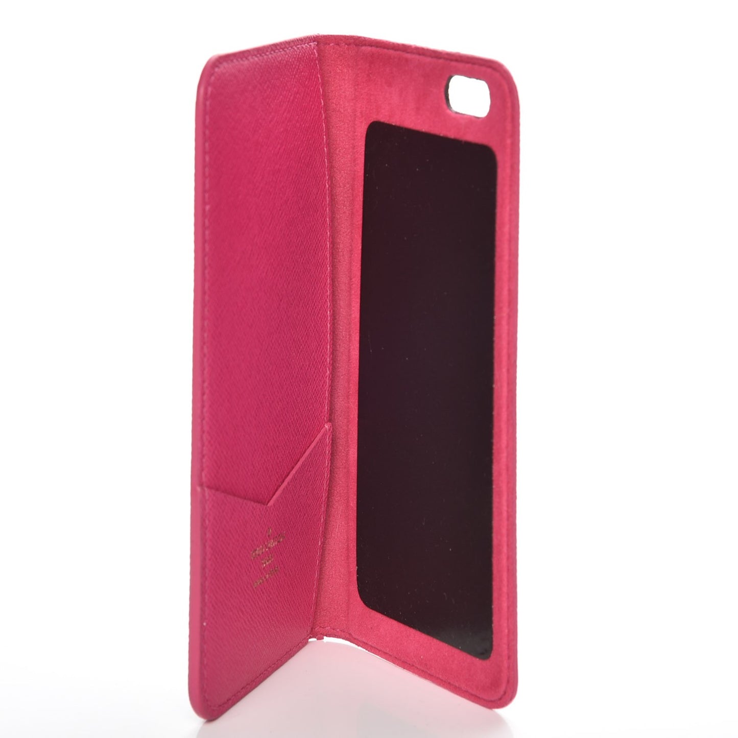 Monogram iPhone 6 Plus Folio Case Pink