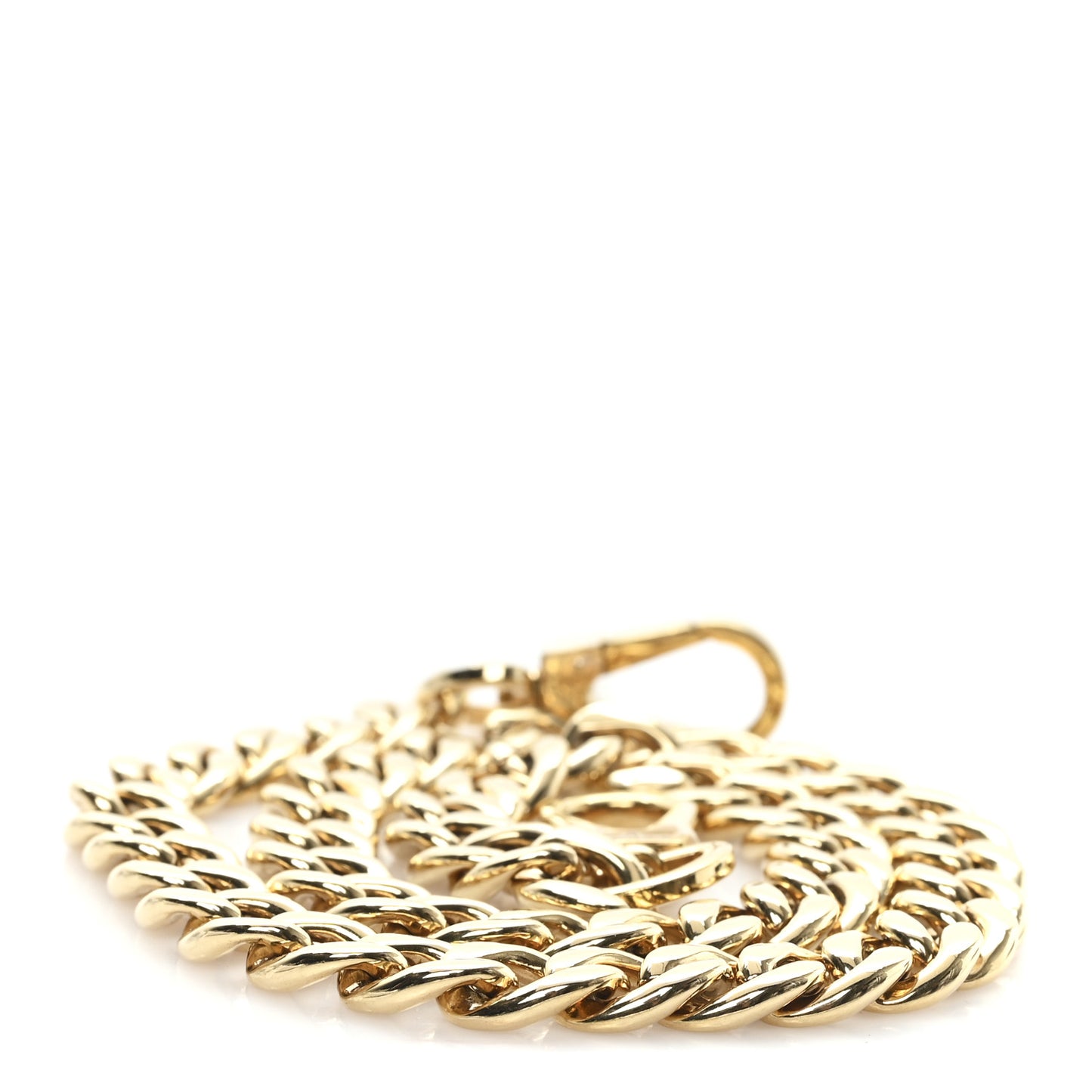 Metal Lockme Tender Chain Strap Gold